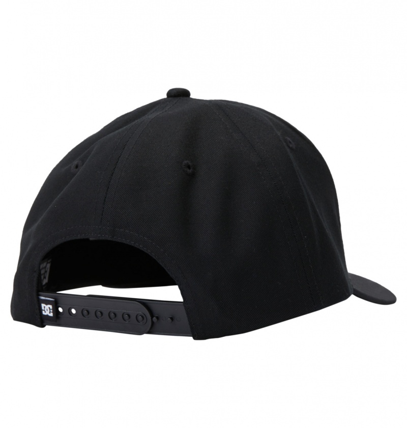 Black DC Shoes Slacker - Snapback Cap | 890LJQZHF