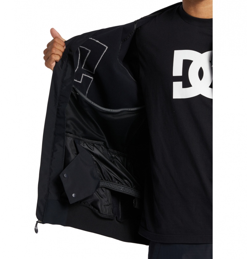 Black DC Shoes Spectrum - Technical Softshell Snow Jacket | 652RPDQYO