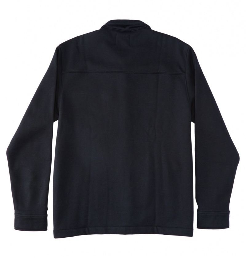 Black DC Shoes The Lux - Overshirt | 694QSKEHZ