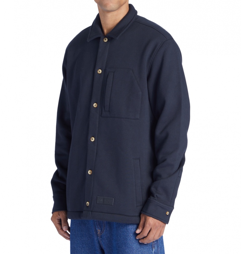 Black DC Shoes The Lux - Overshirt | 694QSKEHZ