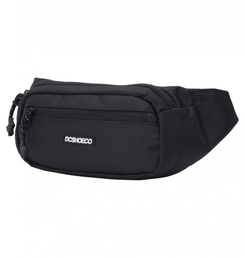 Black DC Shoes Tussler - Bum Bag | 796JIWQUP