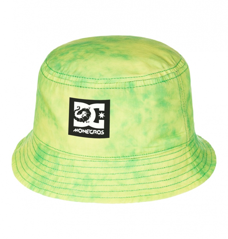 Black DC Shoes x Monegros - Reversible Bucket Hat | 415FCDWXK