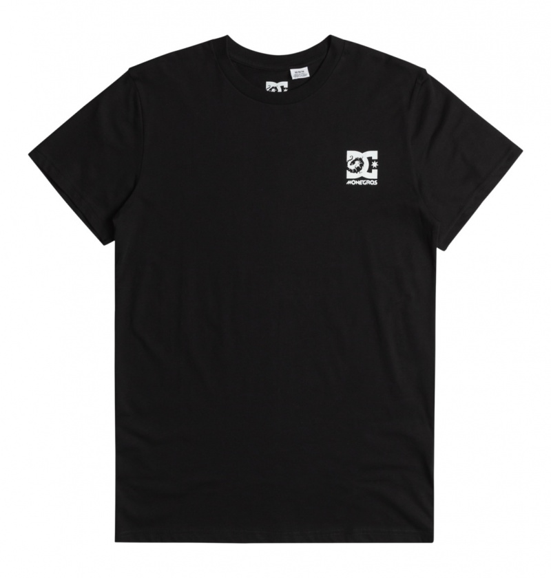 Black DC Shoes x Monegros - T-Shirt | 927RTZXWB