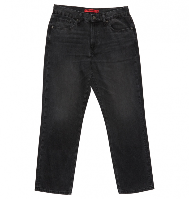 Black Denim DC Shoes Worker - Relaxed Fit Jeans | 913WSKOPI