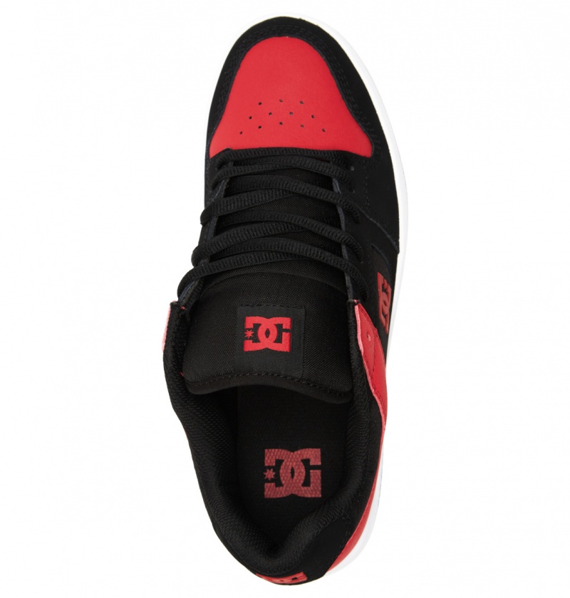 Black / Athletic Red DC Shoes Manteca 4 - Shoes | 195FJCRXS