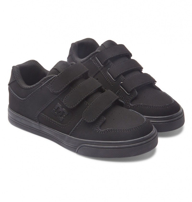 Black / Black / Black DC Shoes Pure V - Shoes | 795RDCTAY