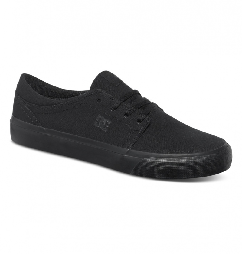 Black / Black / Black DC Shoes Trase Tx - Shoes | 836BQZWOF