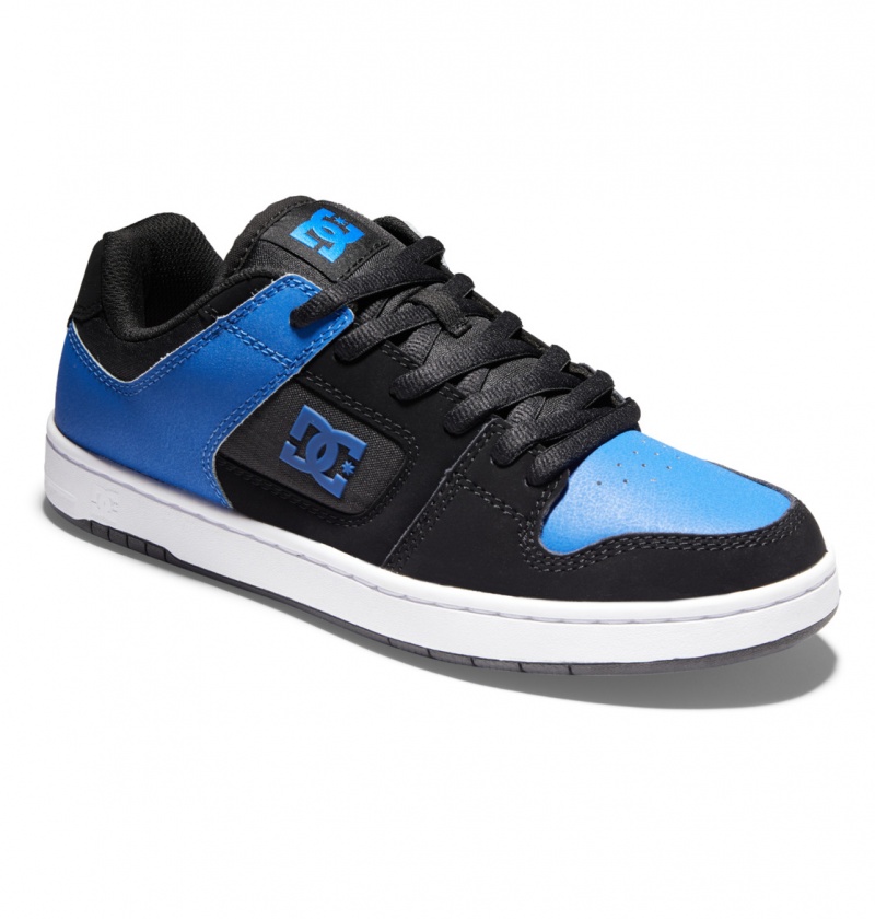 Black / Blue DC Shoes Manteca 4 - Shoes | 926JWLUHC