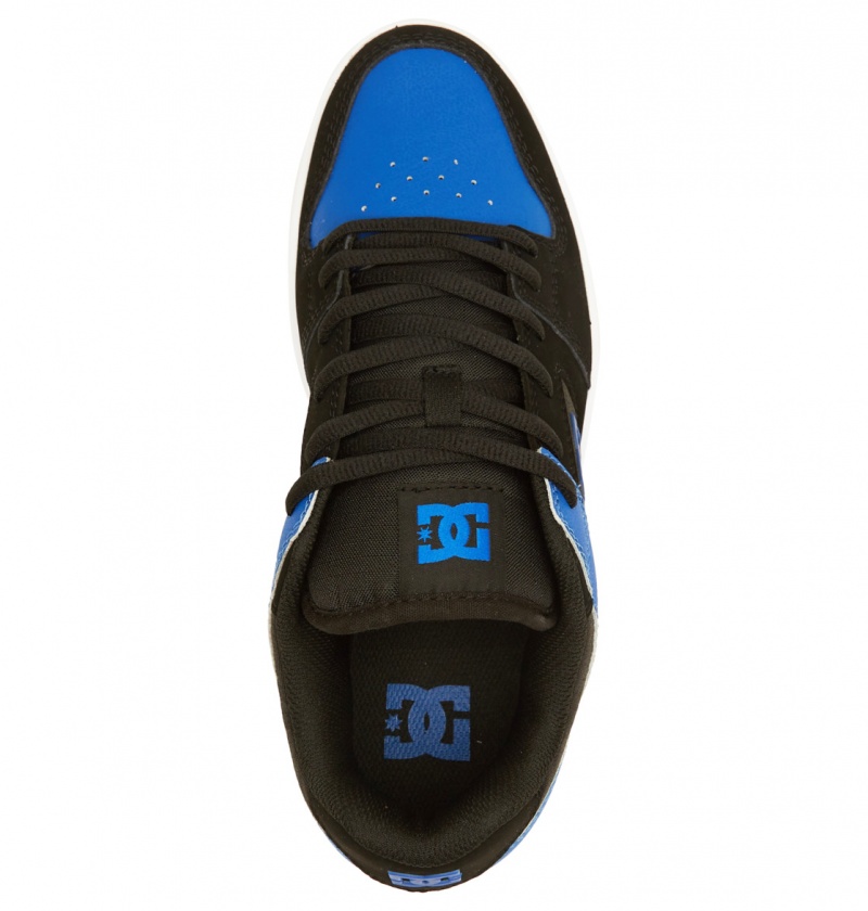 Black / Blue DC Shoes Manteca 4 - Shoes | 926JWLUHC