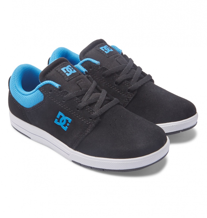 Black / Blue / Grey DC Shoes Crisis 2 - Shoes | 180UFPXBE