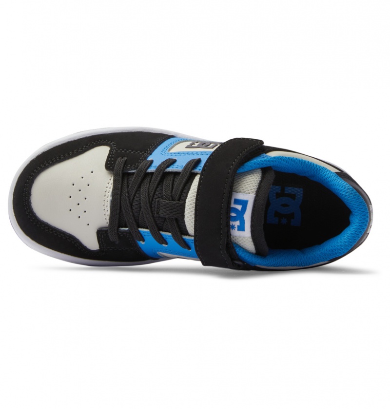 Black / Blue / Grey DC Shoes Manteca 4 V - Shoes | 283DJHEZP