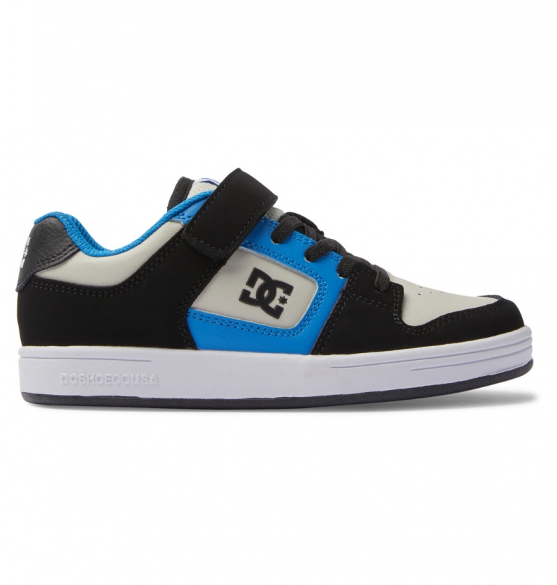 Black / Blue / Grey DC Shoes Manteca 4 V - Shoes | 283DJHEZP