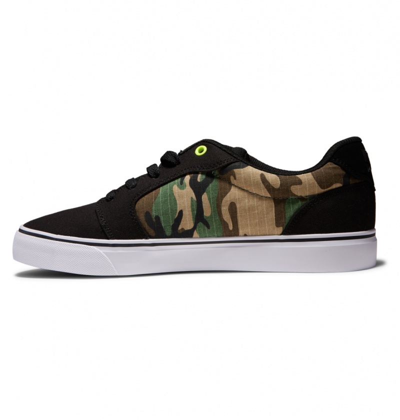 Black / Camo DC Shoes Anvil Tx Se - Shoes | 732DBFRQW