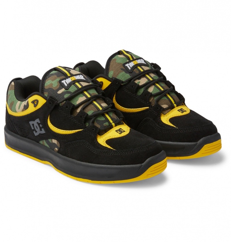 Black / Camo DC Shoes Kalynx Thrasher - Leather Shoes | 032RHTBOZ