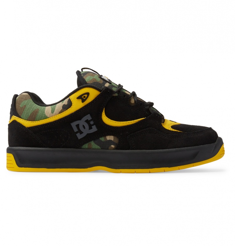 Black / Camo DC Shoes Kalynx Thrasher - Leather Shoes | 032RHTBOZ