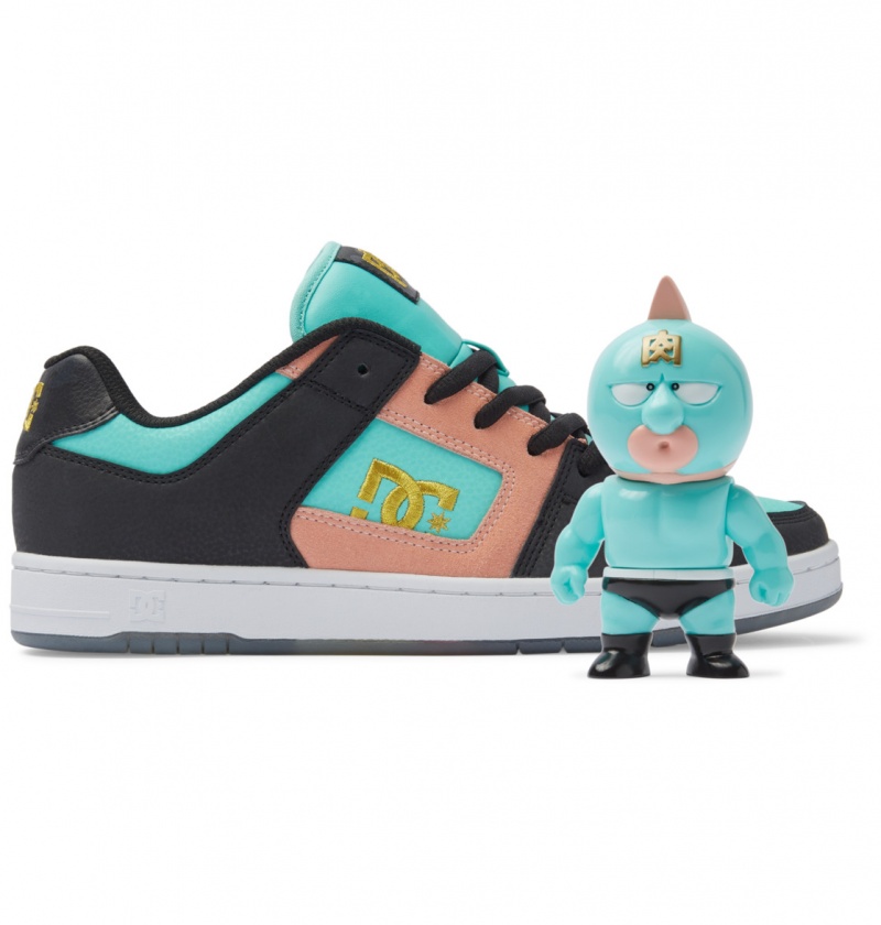 Black / Crazy Pink / Turquoise 1 DC Shoes Manteca 4 atmos - Shoes | 920SXPMWK