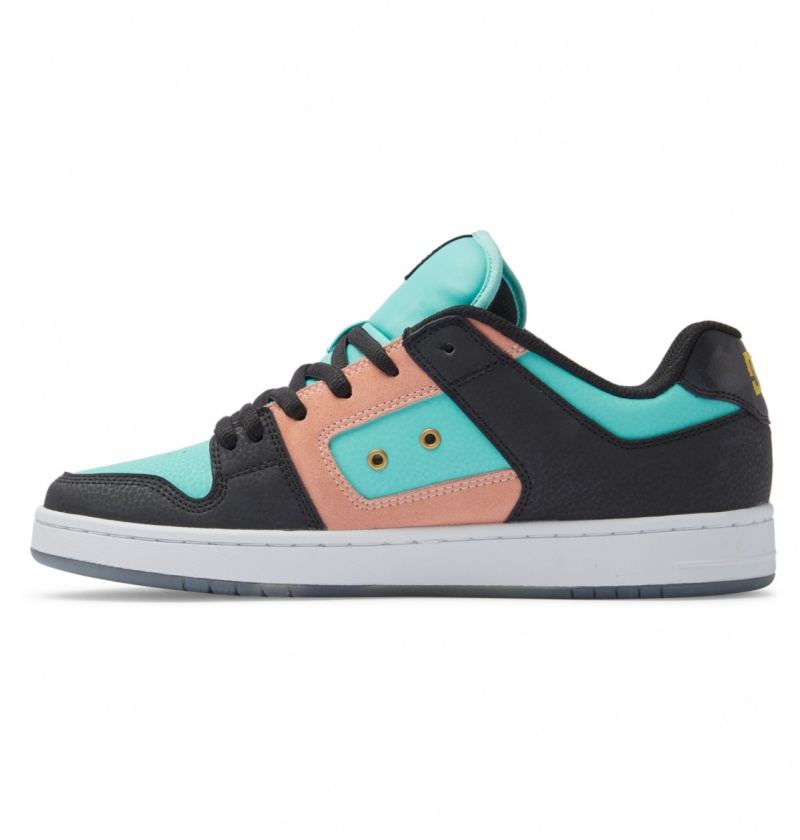 Black / Crazy Pink / Turquoise 2 DC Shoes Manteca 4 atmos - Shoes | 950MINRUC