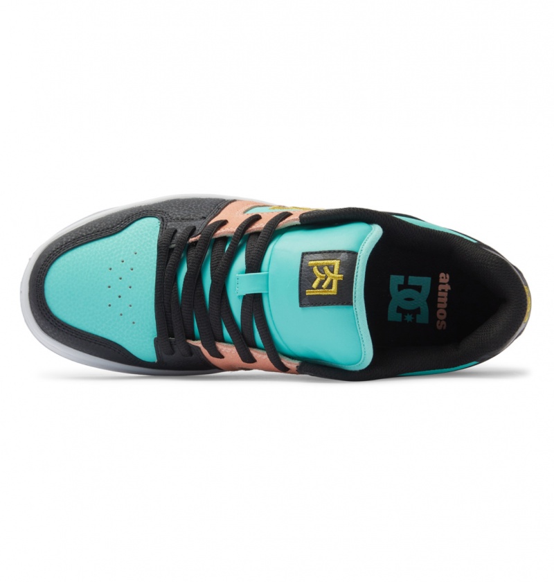 Black / Crazy Pink / Turquoise 2 DC Shoes Manteca 4 atmos - Shoes | 950MINRUC