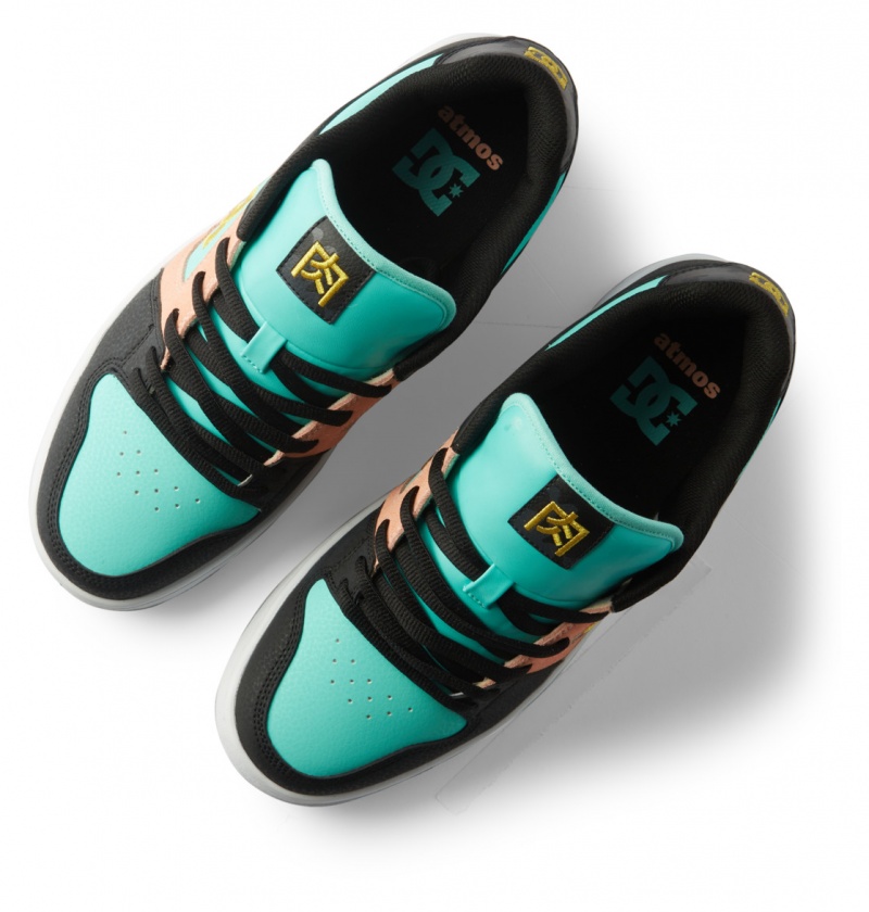 Black / Crazy Pink / Turquoise 2 DC Shoes Manteca 4 atmos - Shoes | 950MINRUC