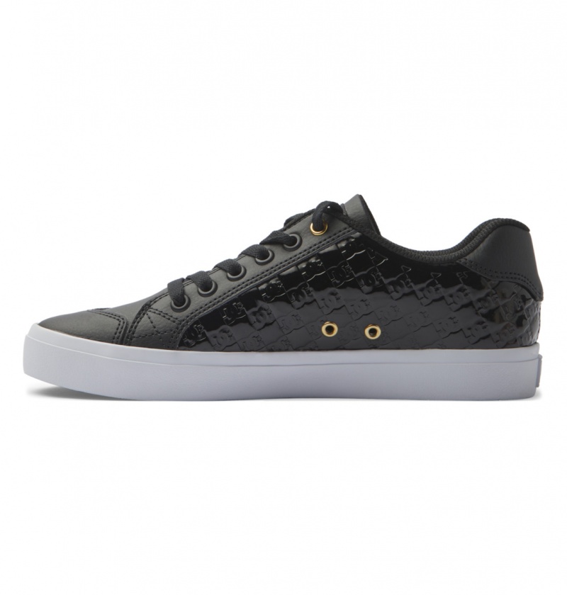 Black / Gold DC Shoes Chelsea Plus Se Sn - Shoes | 948LQZOVW