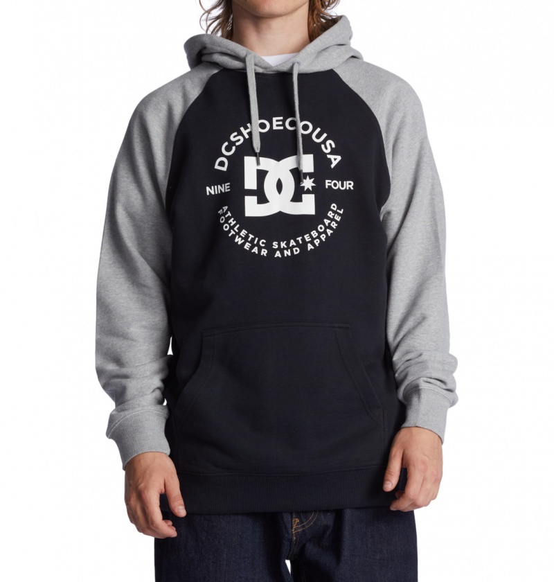 Black / Grey Heather DC Shoes DC Star Pilot - Hoodie | 657ZEVOLS