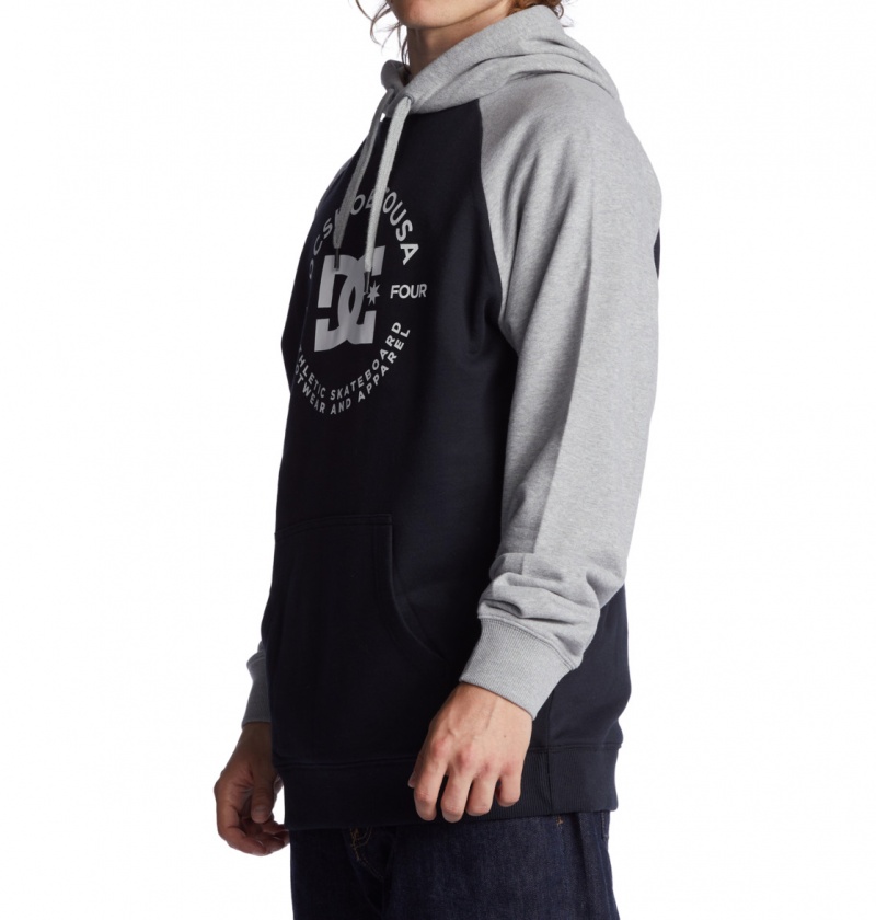 Black / Grey Heather DC Shoes DC Star Pilot - Hoodie | 657ZEVOLS