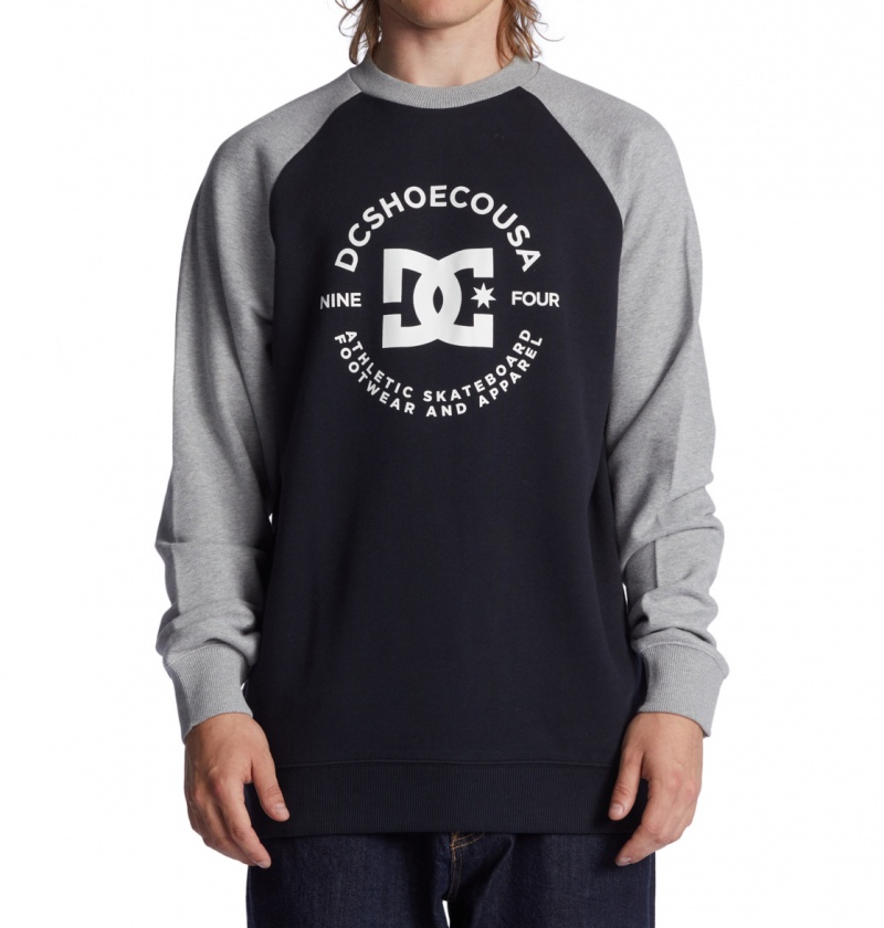 Black / Grey Heather DC Shoes DC Star Pilot - Sweatshirt | 251IEKATZ