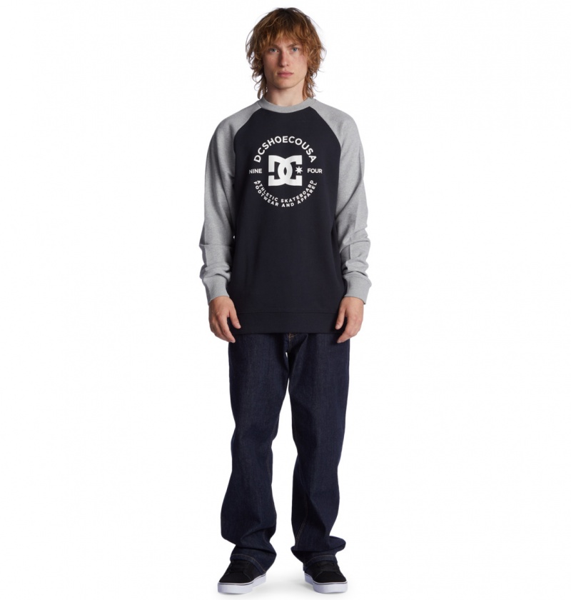 Black / Grey Heather DC Shoes DC Star Pilot - Sweatshirt | 251IEKATZ