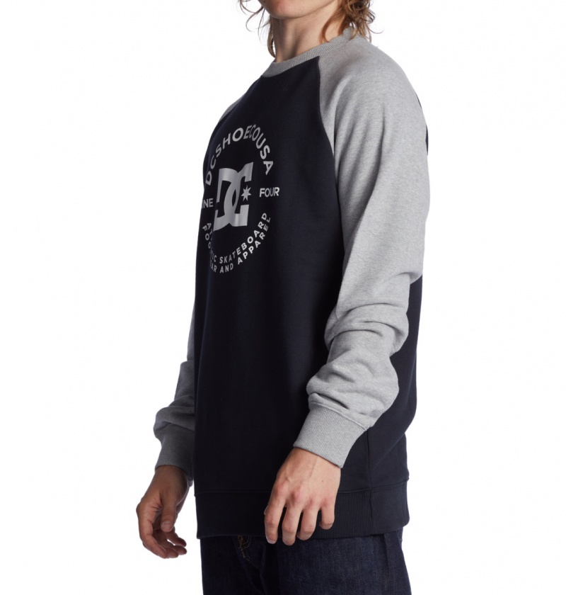 Black / Grey Heather DC Shoes DC Star Pilot - Sweatshirt | 251IEKATZ