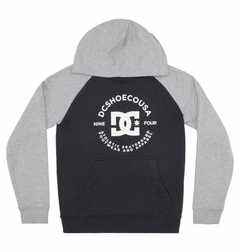 Black / Grey Heather DC Shoes DC Star Pilot - Hoodie 8-16 | 370VTEOMR