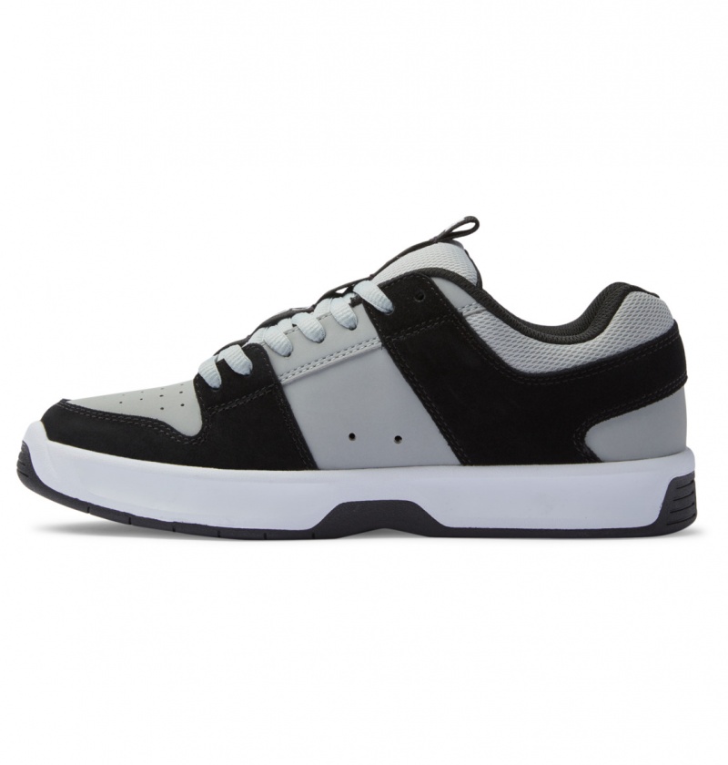 Black / Grey / White DC Shoes Lynx Zero - Leather Shoes | 051GWPSIQ