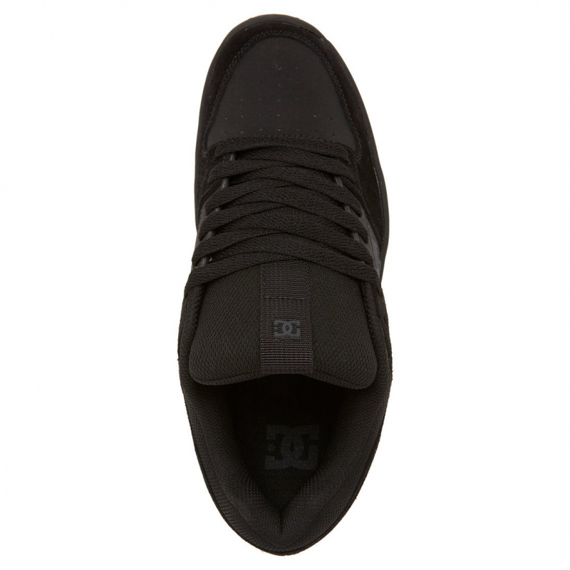 Black / Gum DC Shoes Lynx Zero - Leather Shoes | 596KNZQMY