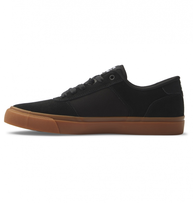 Black / Gum DC Shoes Teknic - Leather Shoes | 125ZWVODG