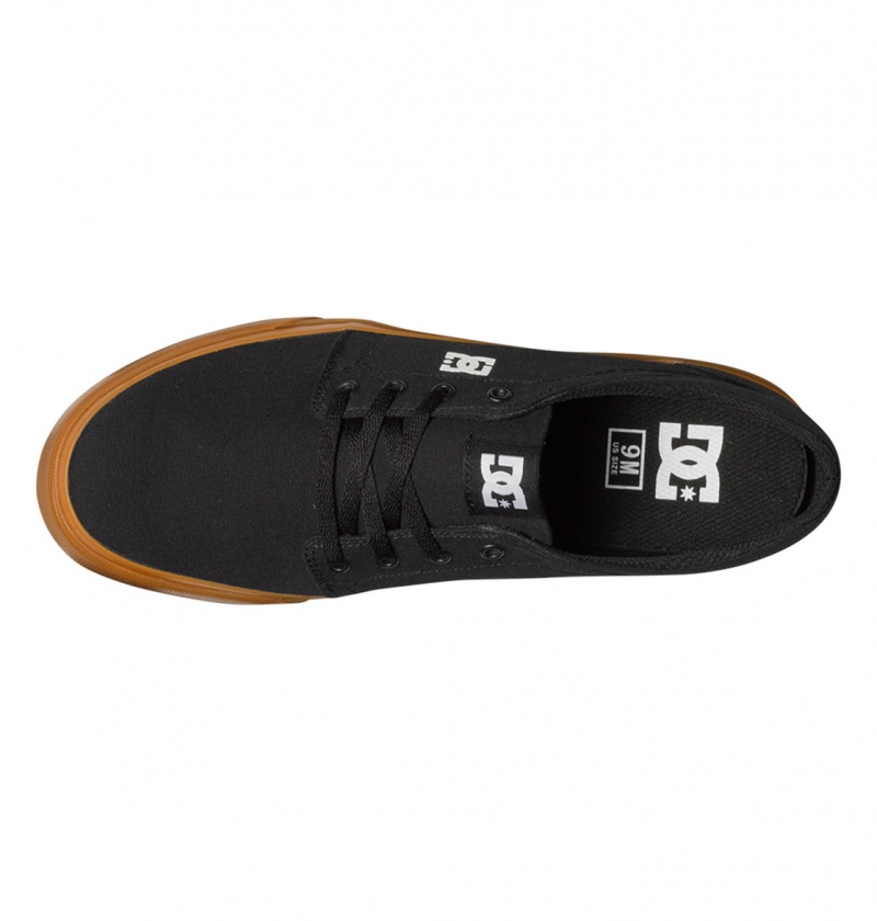 Black / Gum DC Shoes Trase Tx - Shoes | 154YOXTFG