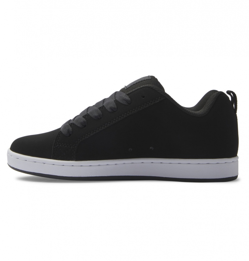 Black / M Gold DC Shoes Court Graffik - Shoes | 302FVWNJY