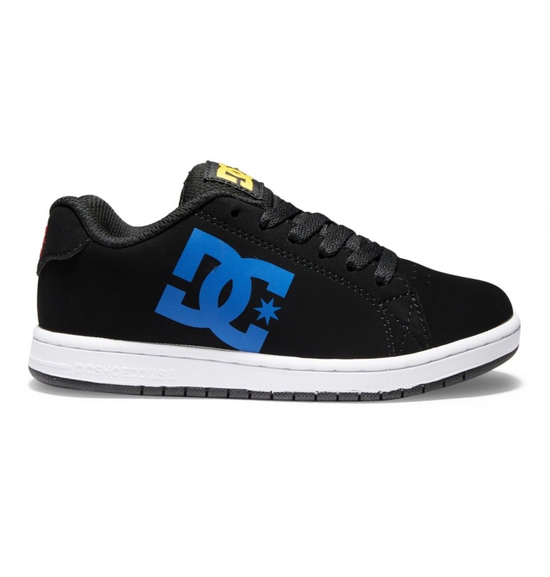 Black / Multi DC Shoes Gaveler - Leather Shoes | 369YAPHLR