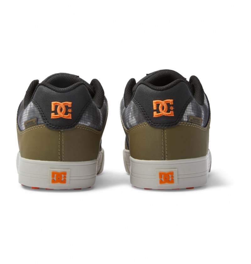 Black / Olive Night DC Shoes Pure WNT - Winterised Shoes | 548TOLYQC