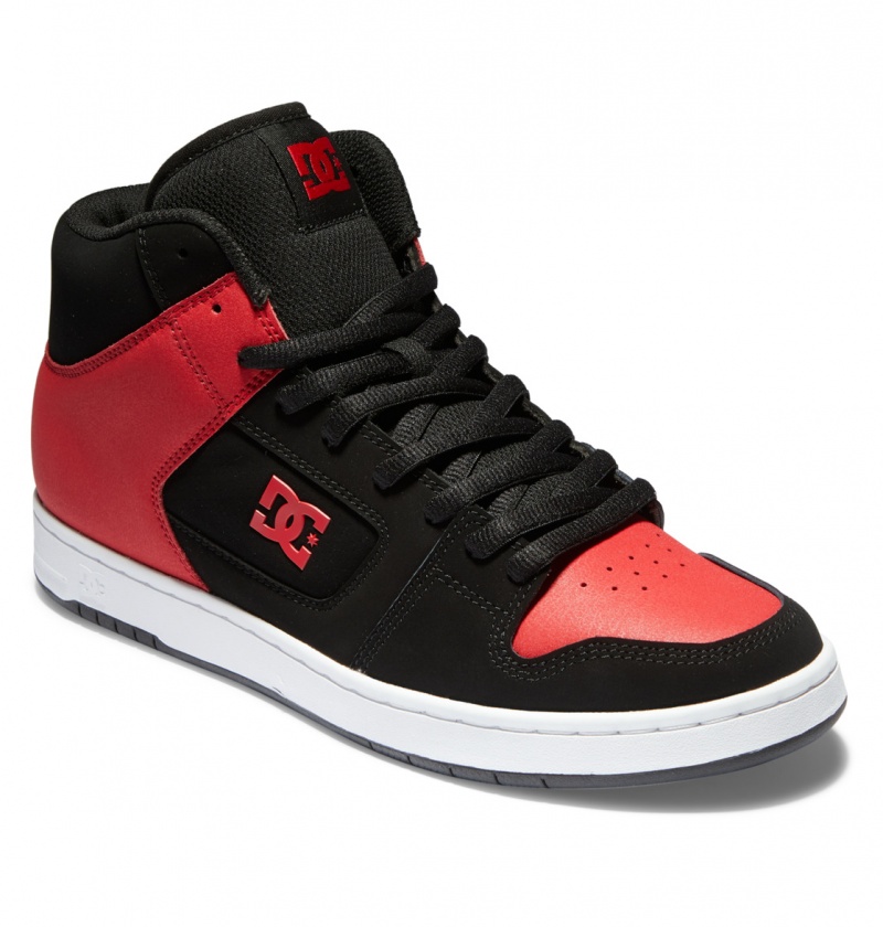 Black / Red DC Shoes Manteca 4 Hi - High-Top Shoes | 842GETFSZ