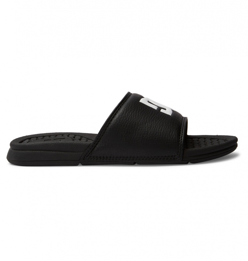 Black / White DC Shoes Bolsa - Sandals | 059RUAJDC