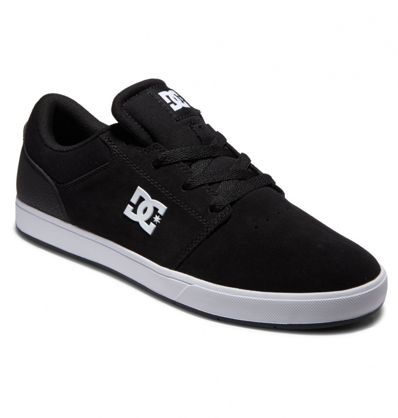 Black / White DC Shoes Crisis 2 - Shoes | 849SJEWAM