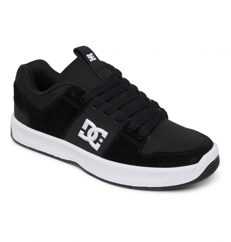 Black / White DC Shoes Lynx Zero - Leather Shoes | 605HIPAVU