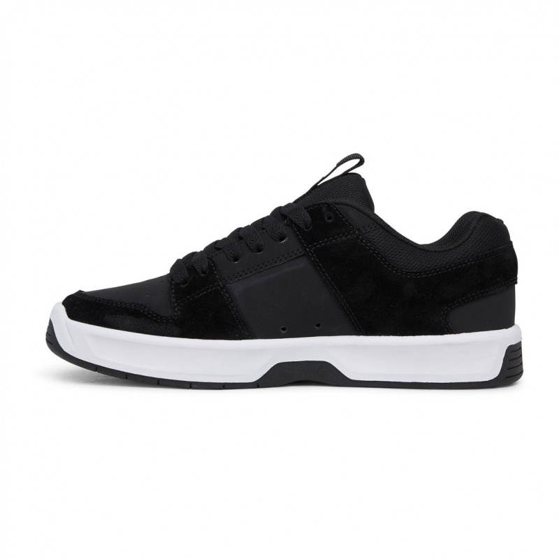 Black / White DC Shoes Lynx Zero - Leather Shoes | 605HIPAVU