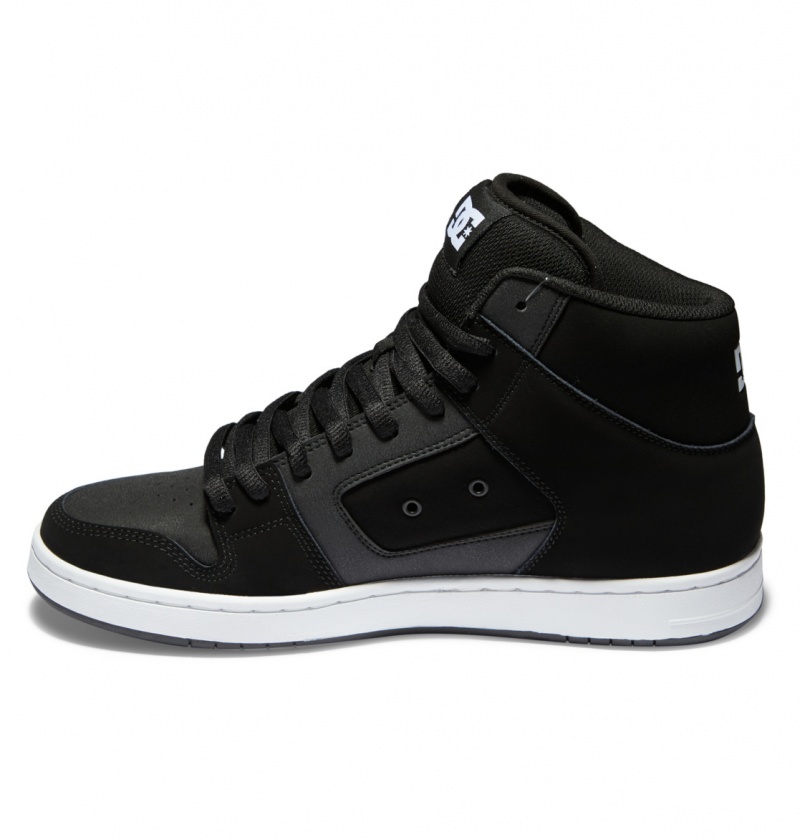 Black / White DC Shoes Manteca 4 Hi - High-Top Shoes | 157MPSKFB