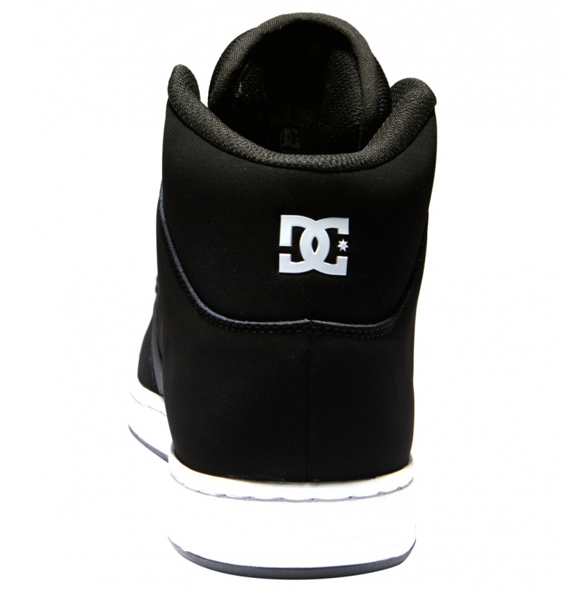 Black / White DC Shoes Manteca 4 Hi - High-Top Shoes | 157MPSKFB