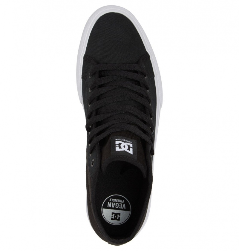 Black / White DC Shoes Manual Hi Txse - High-Top Shoes | 809BRLZME