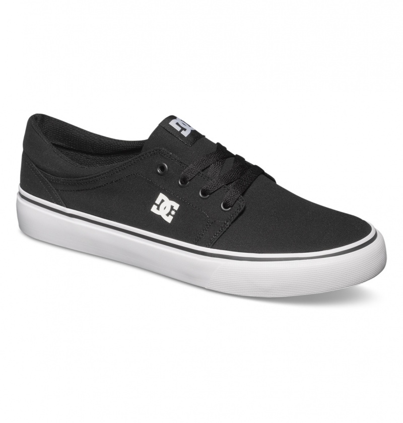 Black / White DC Shoes Trase Tx - Shoes | 068DSRCJT