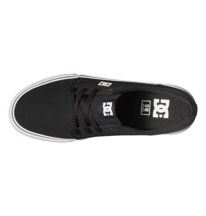 Black / White DC Shoes Trase Tx - Shoes | 068DSRCJT