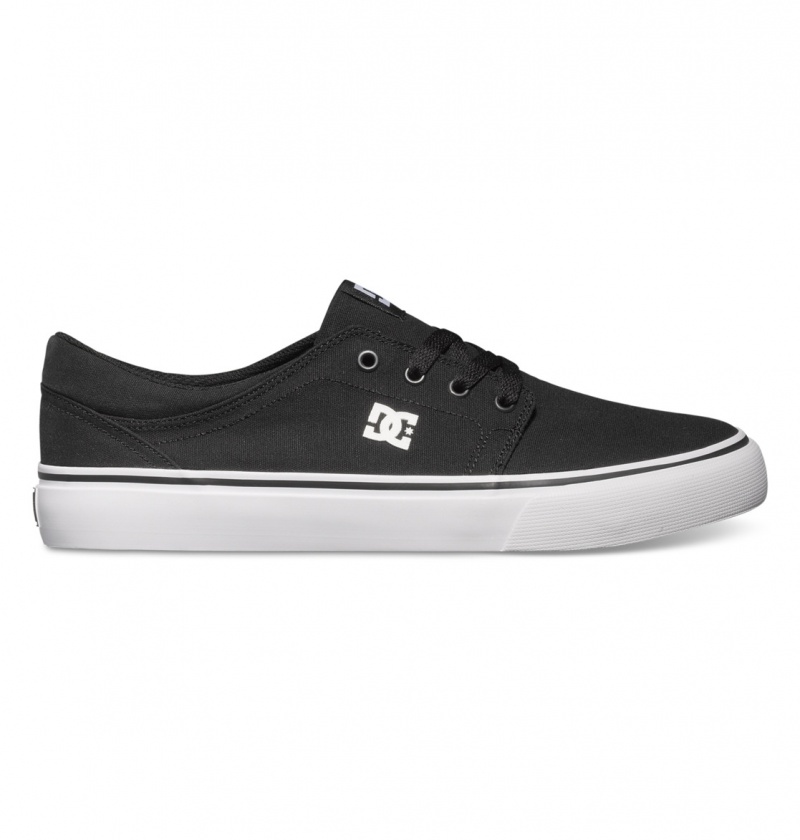 Black / White DC Shoes Trase Tx - Shoes | 068DSRCJT