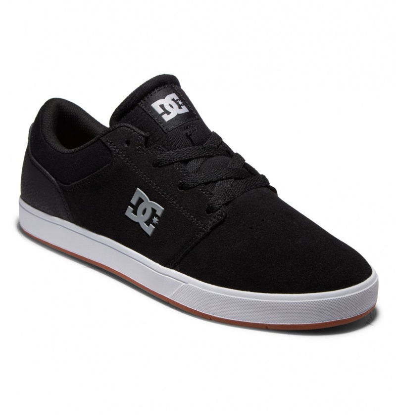 Black / White / Black DC Shoes Crisis 2 S - Skate Shoes | 673VPYBKH