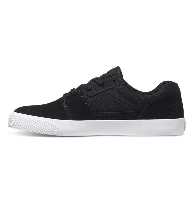 Black / White / Black DC Shoes Tonik - Leather Shoes | 308KTYOAL